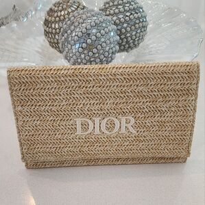 Dior clutch raffia NEW
